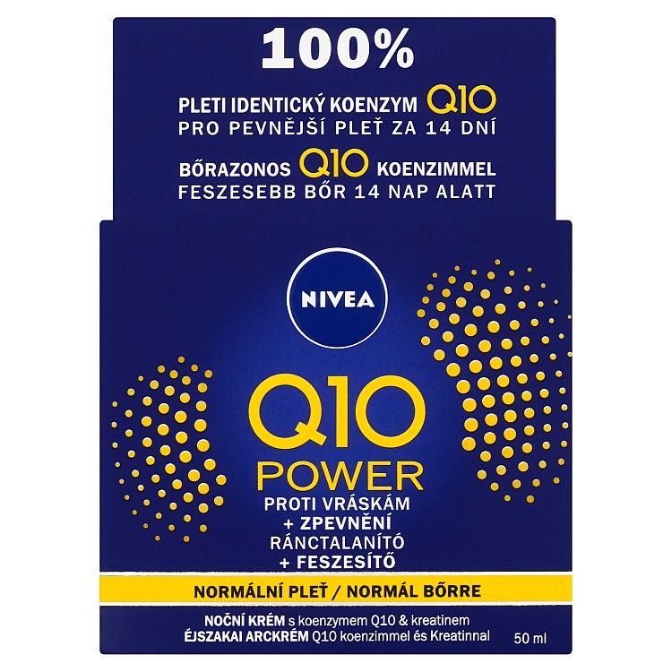 Nivea krém Q10 Power nočný proti vráskam 50ml