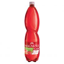 Magnesia Red Minerálna voda s príchuťou jahody sýtená 1,5 l
