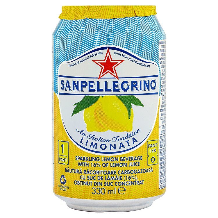 Sanpellegrino Limonata citrón sýtený nealkoholický nápoj 0,33 l
