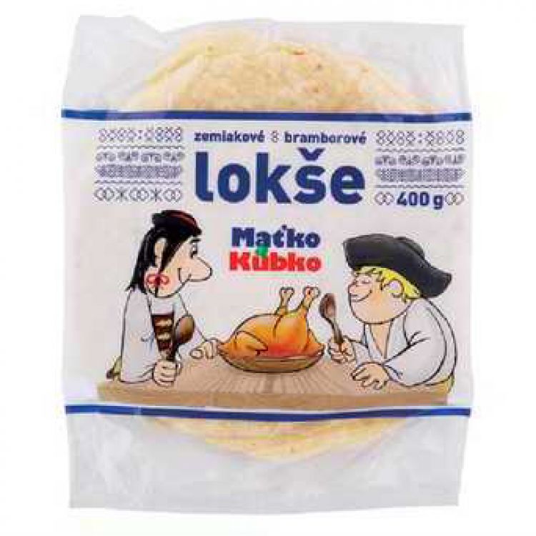 Zemiakové lokše Maťko a Kubko hlboko zmrazené 400g
