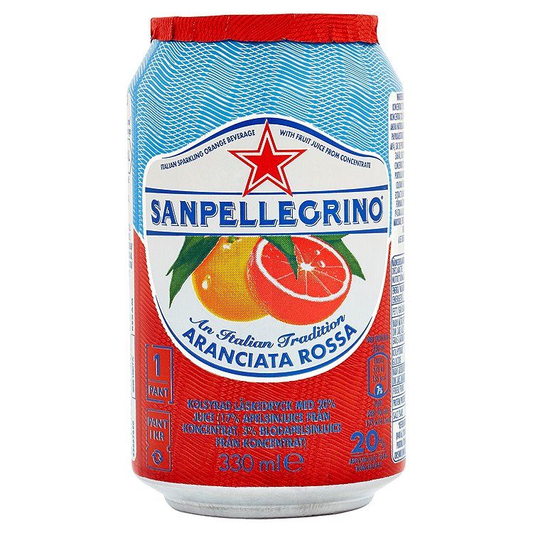 Sanpellegrino Aranciata rossa červený pomaranč sýtený nealkoholický nápoj 330 ml - eDELIA.sk