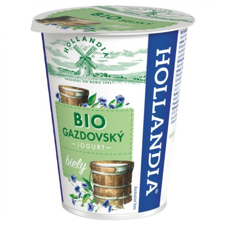 Hollandia BIO Jogurt Gazdovský biely 400 g