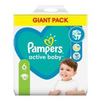 Pampers Active Baby Plienky Veľ. 6 ks56, 13kg-18kg