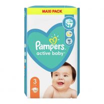 Pampers Active Baby Plienky Veľ. 3 ks66, 6kg-10kg