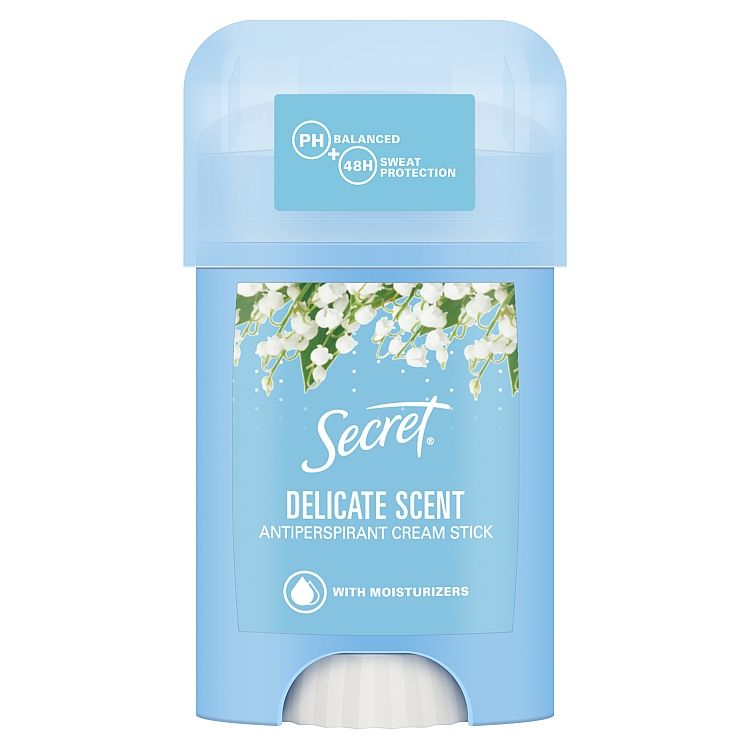 Secret Delicate Krémový Antiperspirant Pre Ženy 40 ml