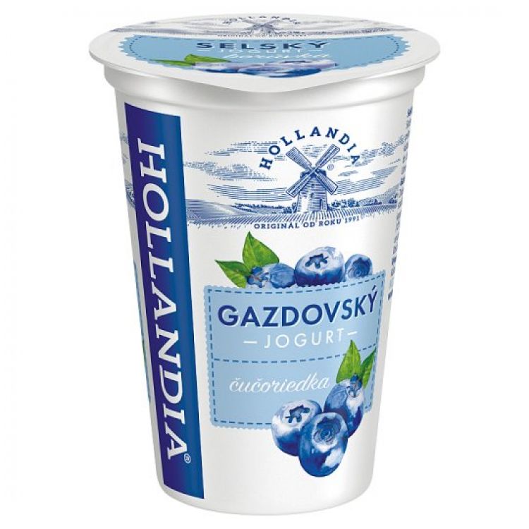 Hollandia Jogurt Gazdovský čučoriedka 200 g