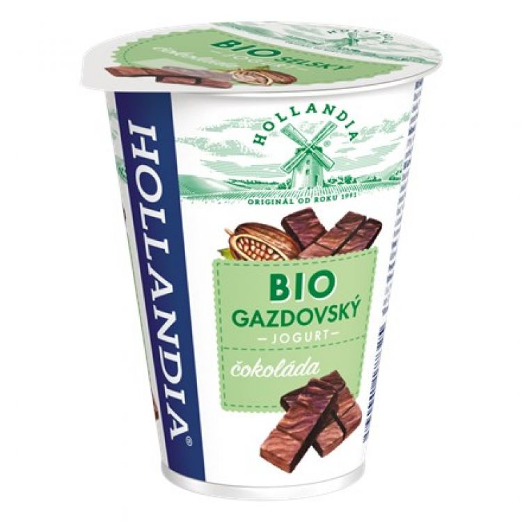 Hollandia BIO Jogurt Gazdovský čokoláda 180 g