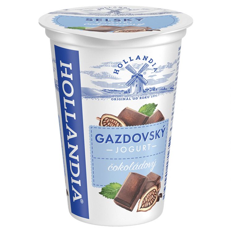 Hollandia Jogurt Gazdovský čokoláda 330 g