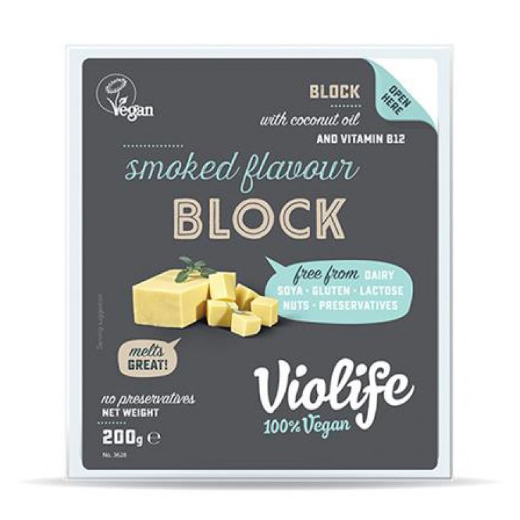Violife Blok údený rastlinná alternatíva syra vegan 200 g