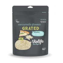 Violife Mozzarella strúhaná rastlinná alternatíva syra vegan  200 g