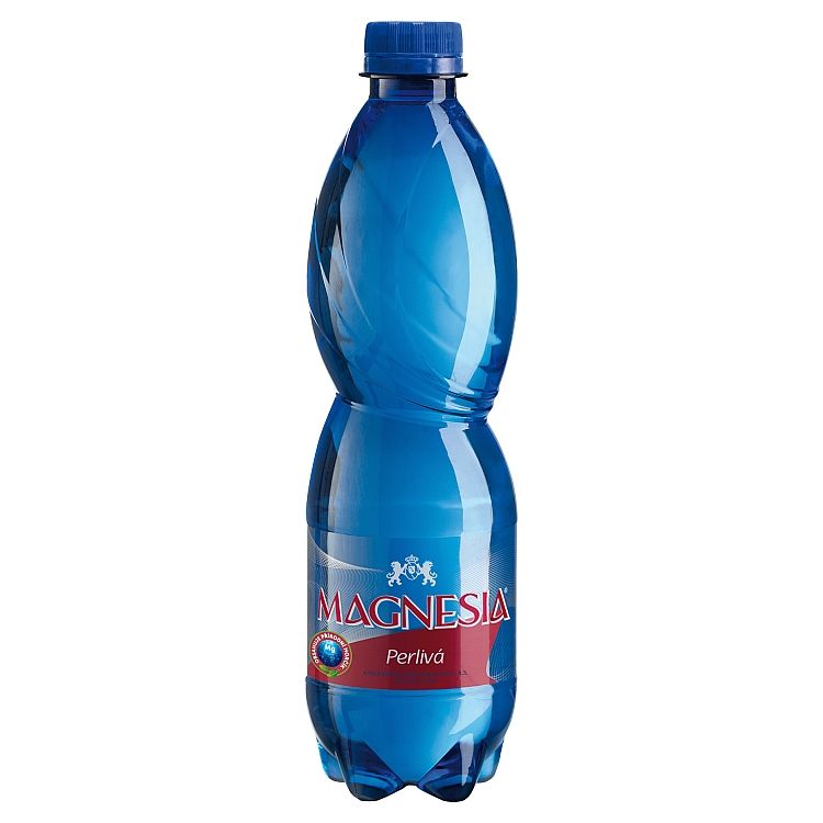 Magnesia Perlivá prírodná minerálna voda sýtená 0,5 l