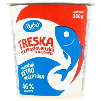 Ryba Košice Treska treskoslovenská v majonéze 360 g