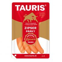 Tauris Zipser párky originál 0,165 kg