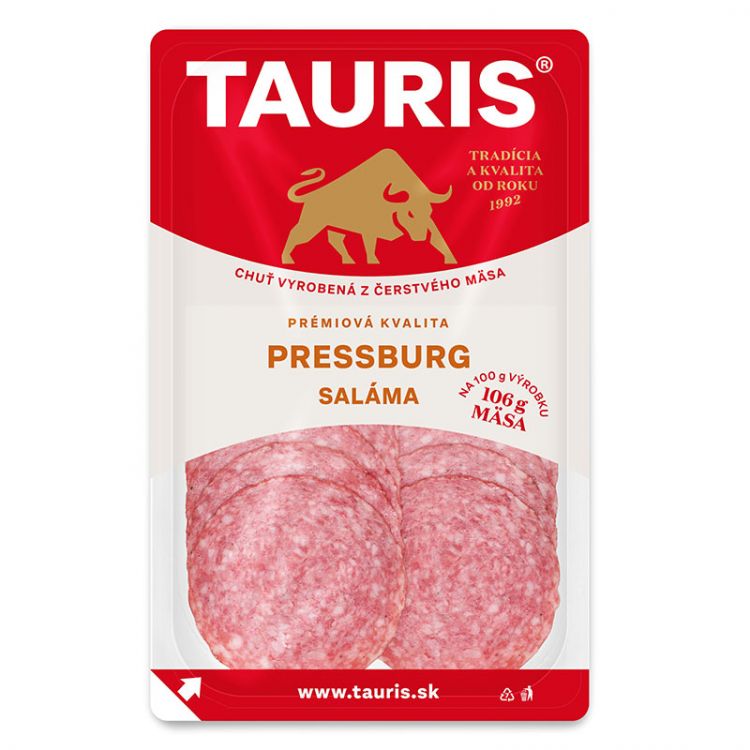 Tauris Pressburg saláma 75 g