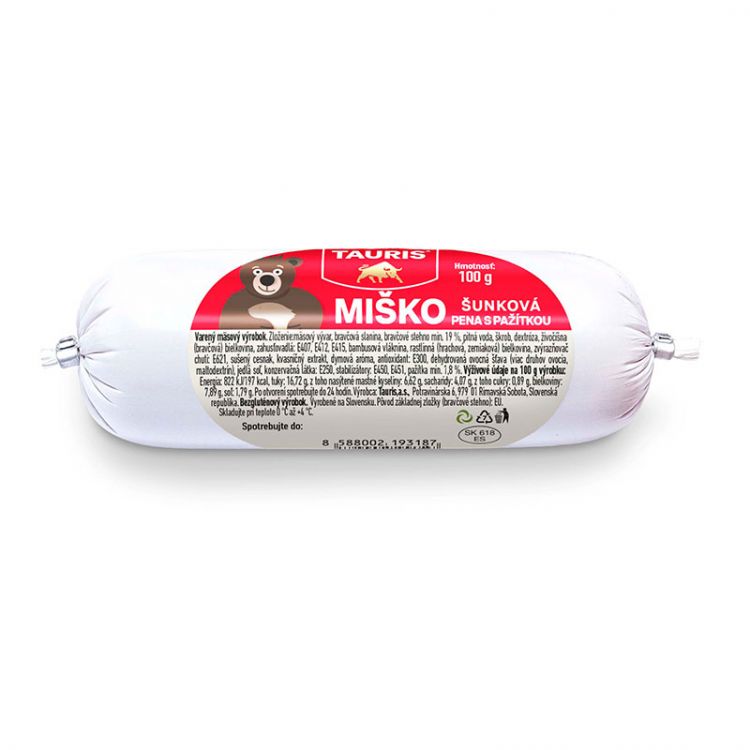 Tauris Miško šunková pena s pažítkou 100 g