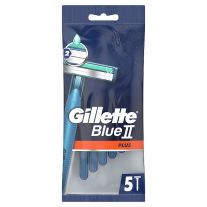 Gillette jednorazové žiletky Blue II Plus 5ks