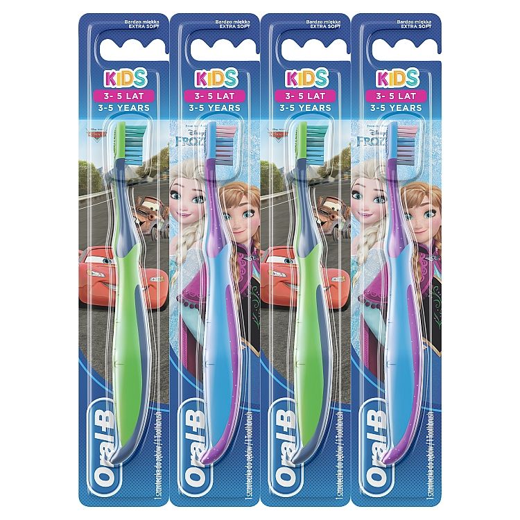 Oral-B Kids Manuálna Zubná Kefka S Postavičkami Z Filmu Ľadové Kráľovstvo Alebo Autá