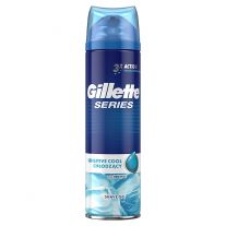 Gillette Series Sensitive Cool Gél Na Holenie Pre Mužov 200 ml