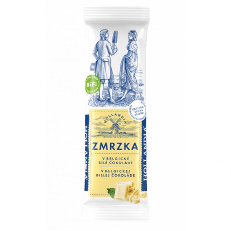 Hollandia Zmrzka v belgickej bielej čokoláde 50 ml
