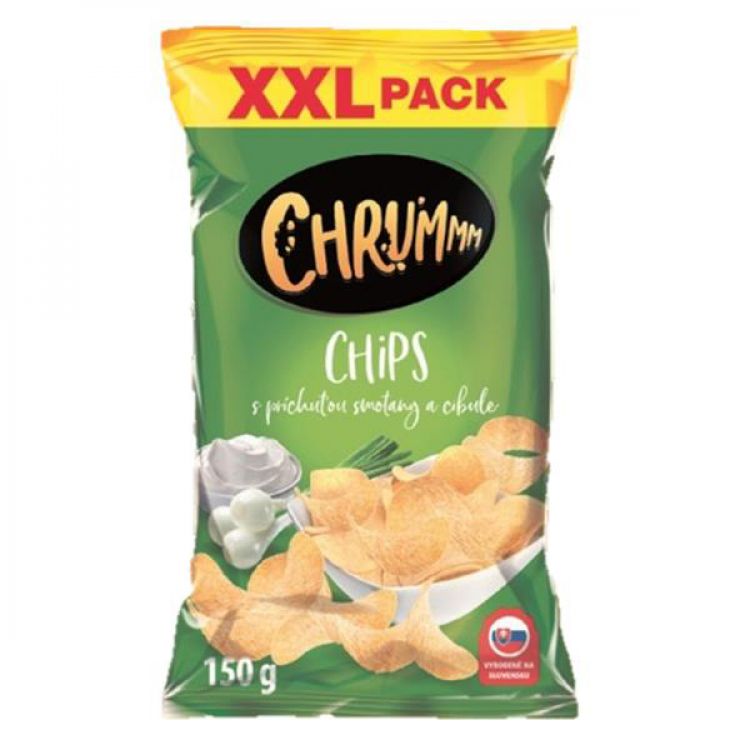 Chrummm chips smotana a cibuľa 150 g