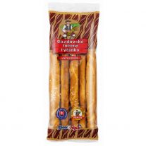 Gazdovské hrubé točené tyčinky sypané soľou 100 g