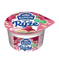 Kunín Mliečna ryža Malina 175 g