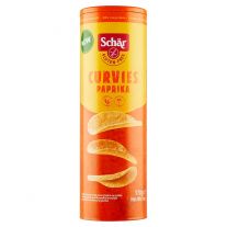 Schär Curvies pikantné lupienky bezgluténové so zemiakmi a príchuťou papriky 170 g