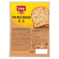 Schär Pan Multigrano jemný zrniečkový krájaný chlieb bezgluténový 250 g