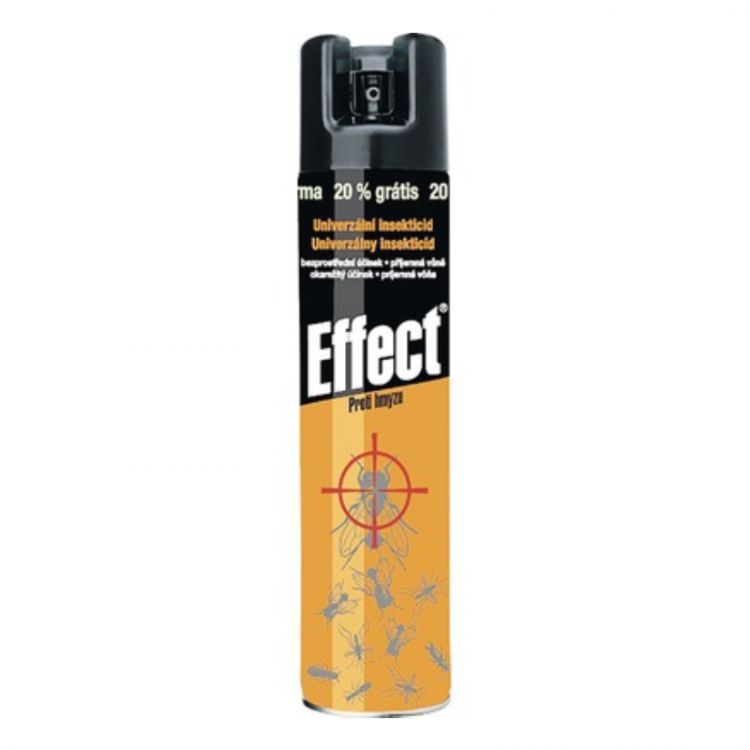 EFFECT univerzálny insekticíd aerosol proti hmyzu 400ml