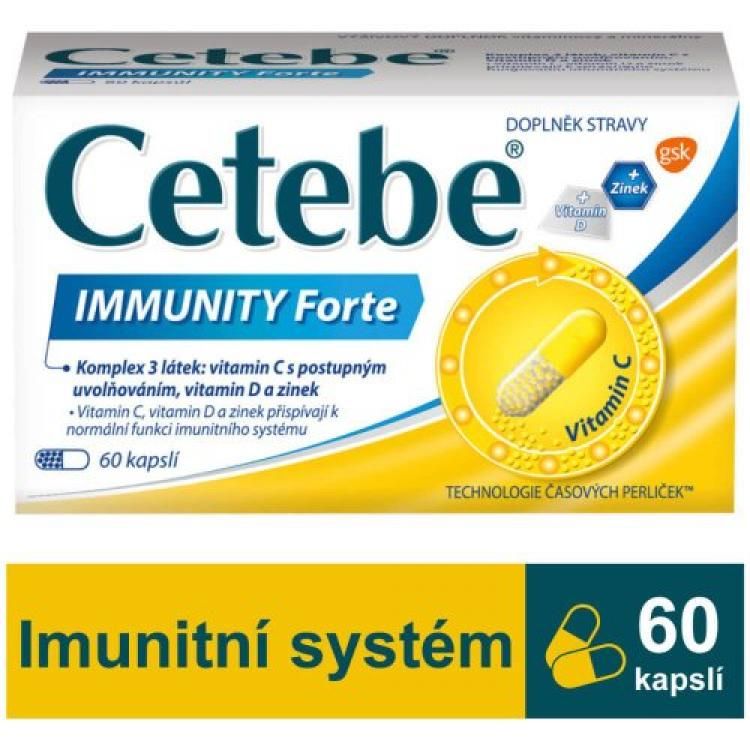 CETEBE Immunity forte 60 kapsúl