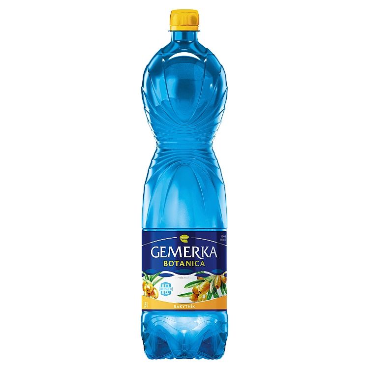 Gemerka Botanica s príchuťou rakytník jemne sýtená 1,5 l