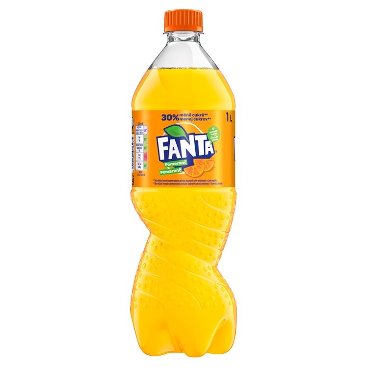 Fanta, pomarančová limonáda, 1 l - eDELIA.sk