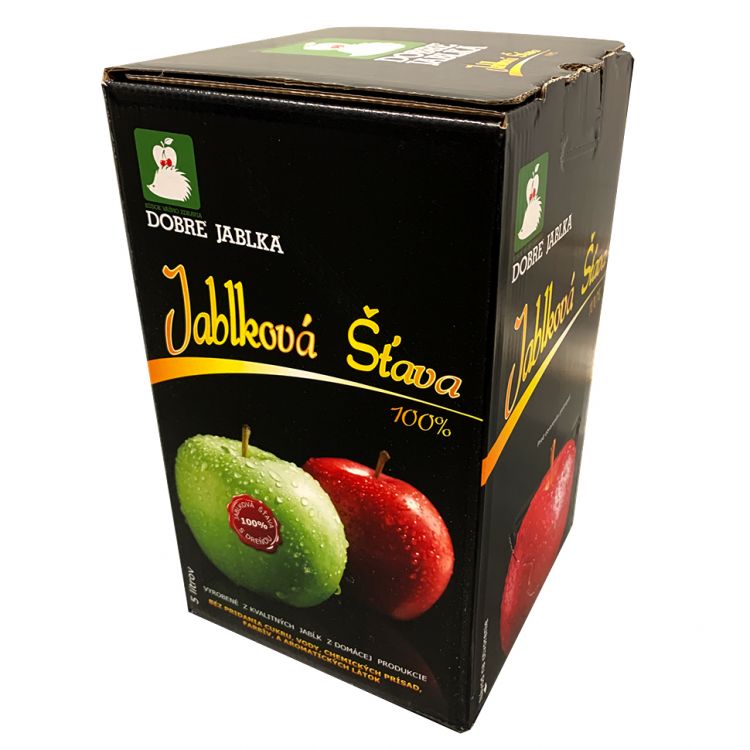 Dobrý Ježko Jablková štava 100% 5l