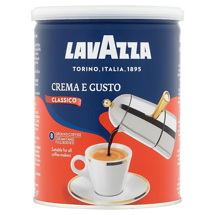 Lavazza Crema E Gusto Classico zmes praženej mletej kávy 250 g