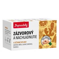 Popradský Zázvorový a nachladnutie bylinný čaj 15 x 1,5 g