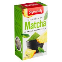 Popradský Wellness čaj Matcha imunita a koncentrácia 18 x 1,5 g (27 g)