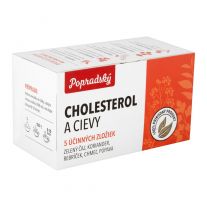 Popradský Cholesterol a cievy bylinný čaj 15 x 1,5 g