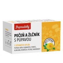 Popradský Pečeň a žlčník s púpavou bylinný čaj 15 x 1,5 g