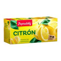 Popradský Citrón ovocný čaj s príchuťou 20 x 2 g