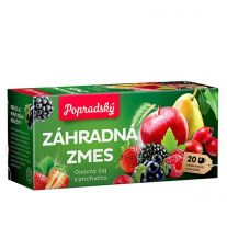 Popradský Záhradná zmes ovocný čaj s príchuťou 20 x 2 g