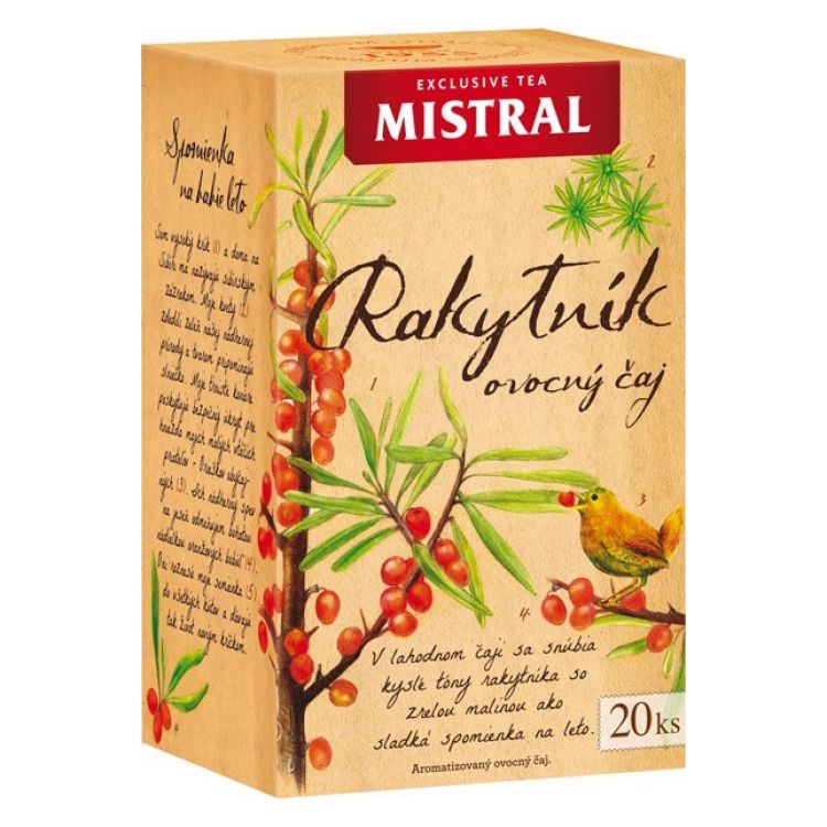 Mistral Rakytník ovocný čaj 20 x 2 g