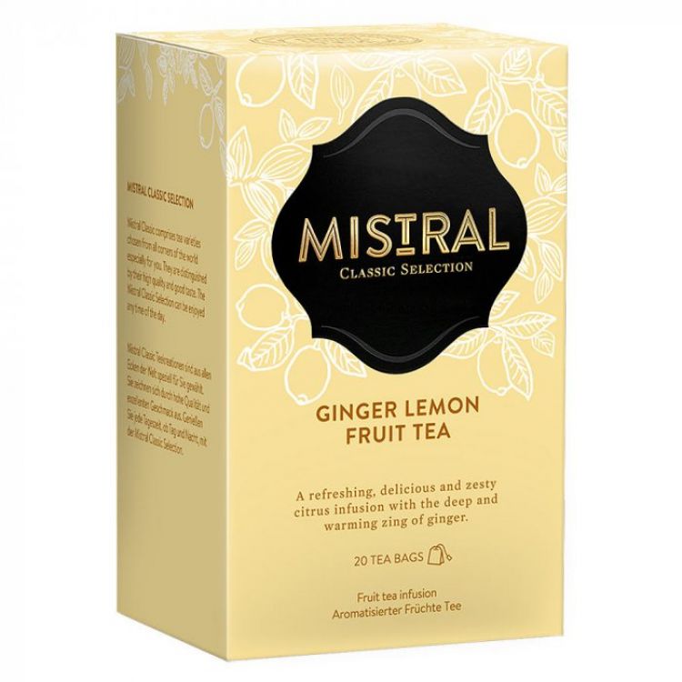 MISTRAL Classic Selection Ginger&lemon ovocný čaj 50 g