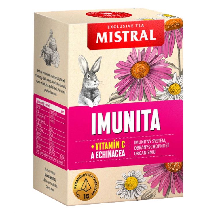Mistral Imunita + vitamín C a echinacea 15 x 2 g (30 g)