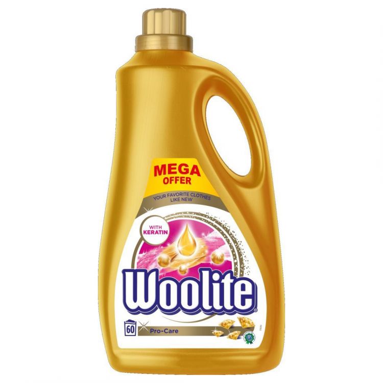 Woolite Pro-Care tekutý prací prípravok 60 praní 3,6 l
