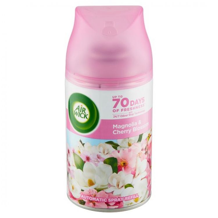 Air Wick Freshmatic Náplň do osviežovača vzduchu Magnólia a kvety čerešní 250 ml