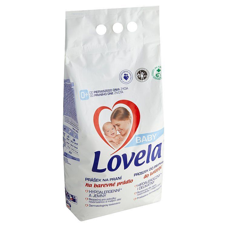 Lovela Baby Prášok na pranie na Farebnú bielizeň 4,1 kg/41 PD