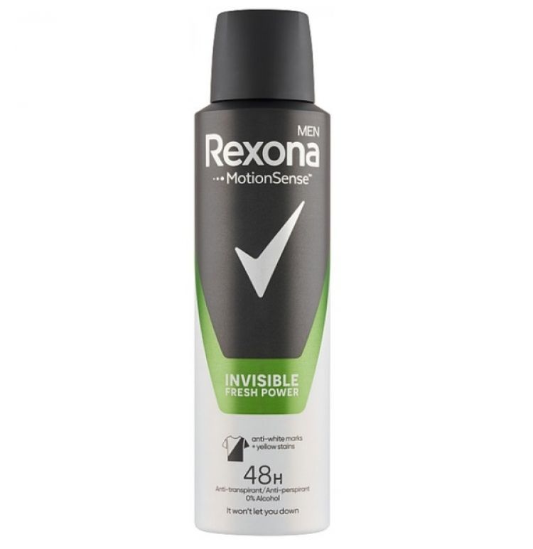 Pánsky antiperspirant v spreji Invisible Fresh Power 48h, 150 ml
