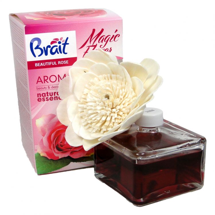 Brait Osviežovač vzduchu kvetinka Beautiful Rose 75 ml