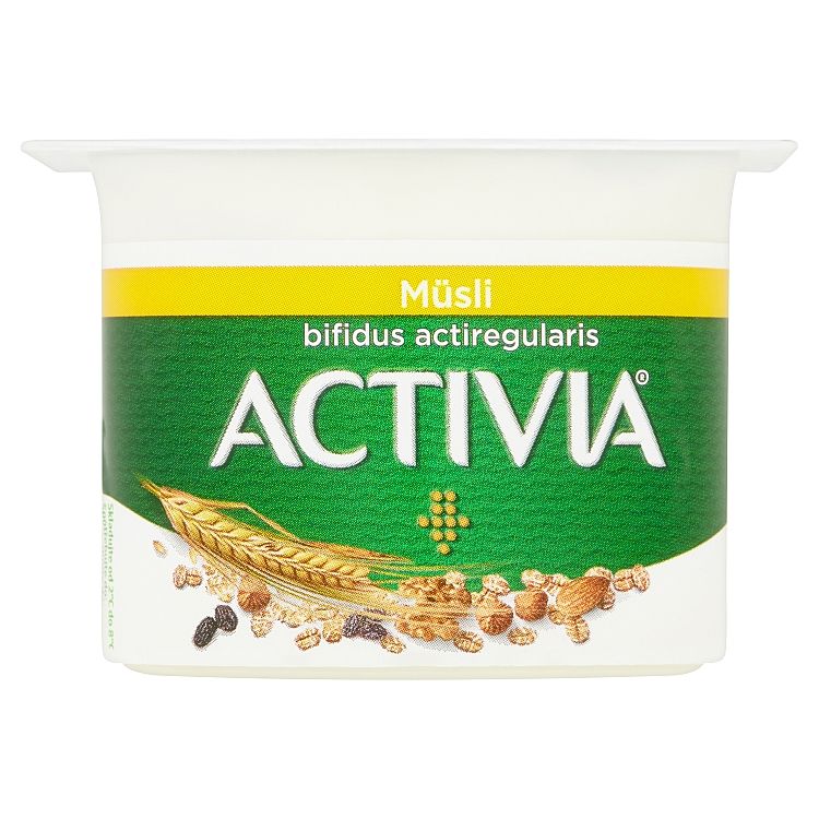 Activia jogurt biely s müsli 120 g