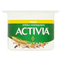 Activia jogurt biely s müsli 120 g